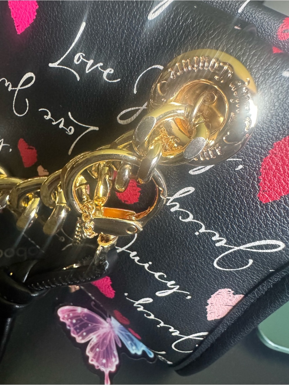Juicy Couture Love Letter Mini Tote - Picture 7 of 7
